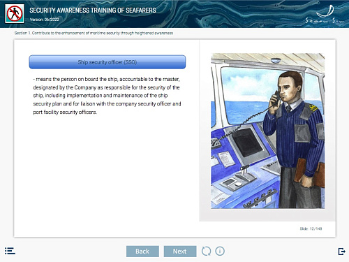 ELM Security awareness training of seafarers