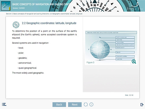 ELM Basic concepts of navigation and sailing directions