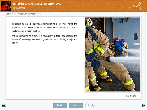 ELM Shiphandling in emergency situations