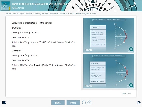ELM Basic concepts of navigation and sailing directions