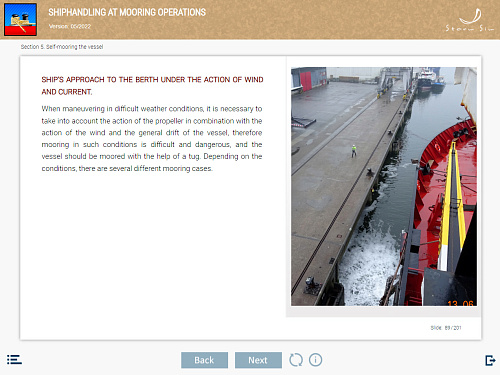 ELM Shiphandling at mooring operations