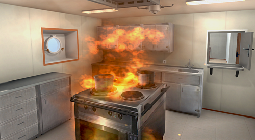 AFS Advanced firefighting simulator