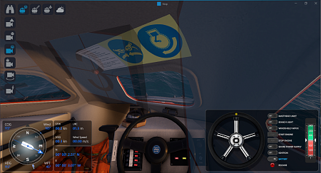 FFLBS-C Free fall lifeboat simulator (software version, Class C)