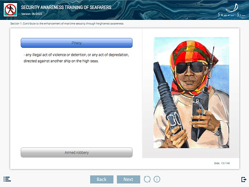 ELM Security awareness training of seafarers