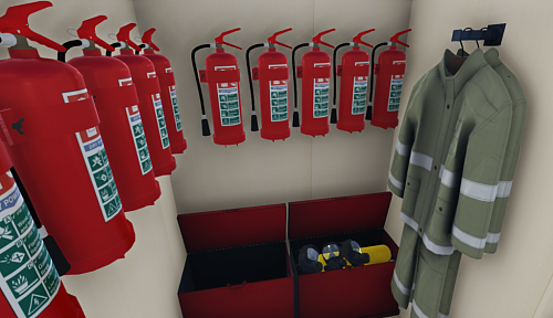 AFS Advanced firefighting simulator