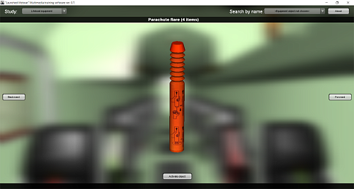 Freefall lifeboat simulation software
