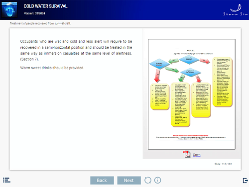 ELM Cold water survival