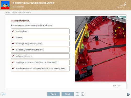 ELM Shiphandling at mooring operations