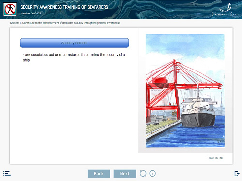 ELM Security awareness training of seafarers