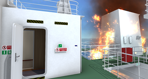 AFS Advanced firefighting simulator