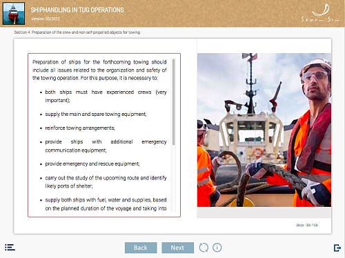 ELM Shiphandling in tug operations
