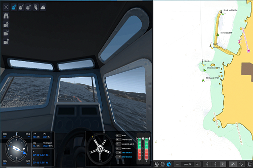 SCS Small and pleasure craft simulator