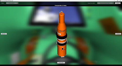 Davit launched lifeboat simulation software