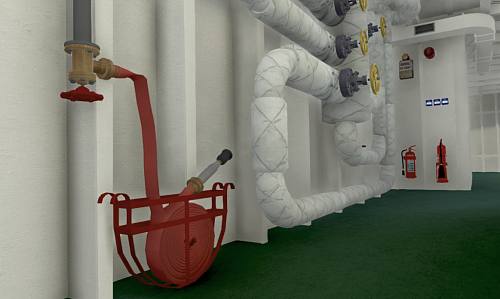 AFS Advanced firefighting simulator