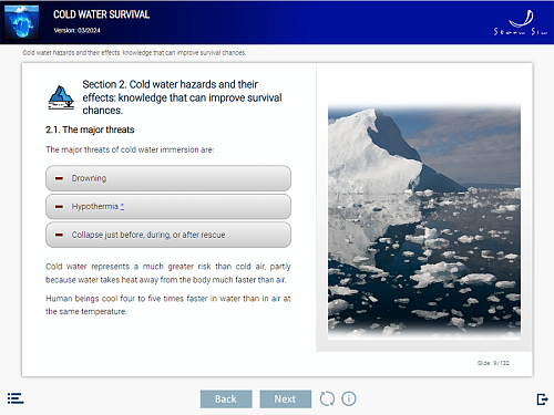 ELM Cold water survival