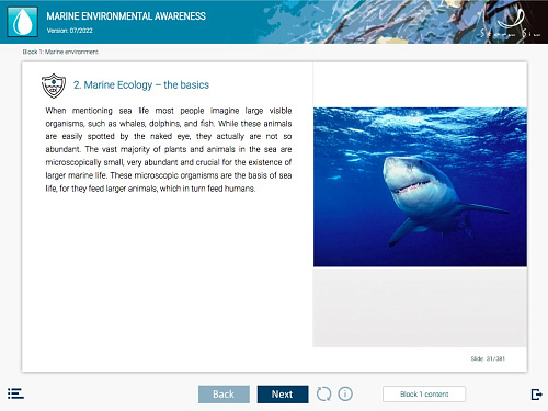 ELM Marine Environmental Awareness