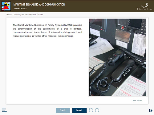 ELM Maritime signaling and communication