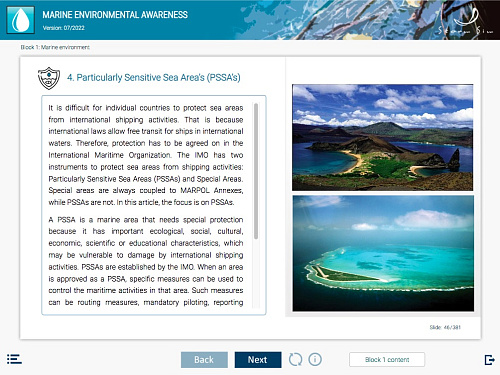 ELM Marine Environmental Awareness