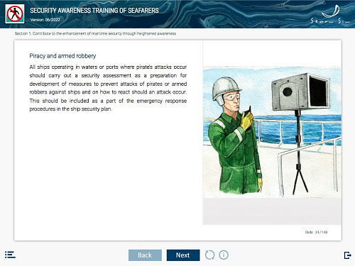 ELM Security awareness training of seafarers