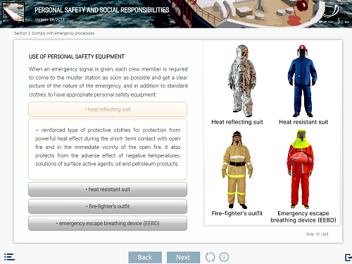 ELM Personal safety and social responsibilities