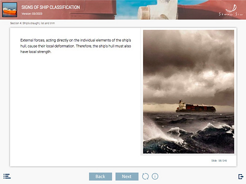 ELM Signs of ship classification